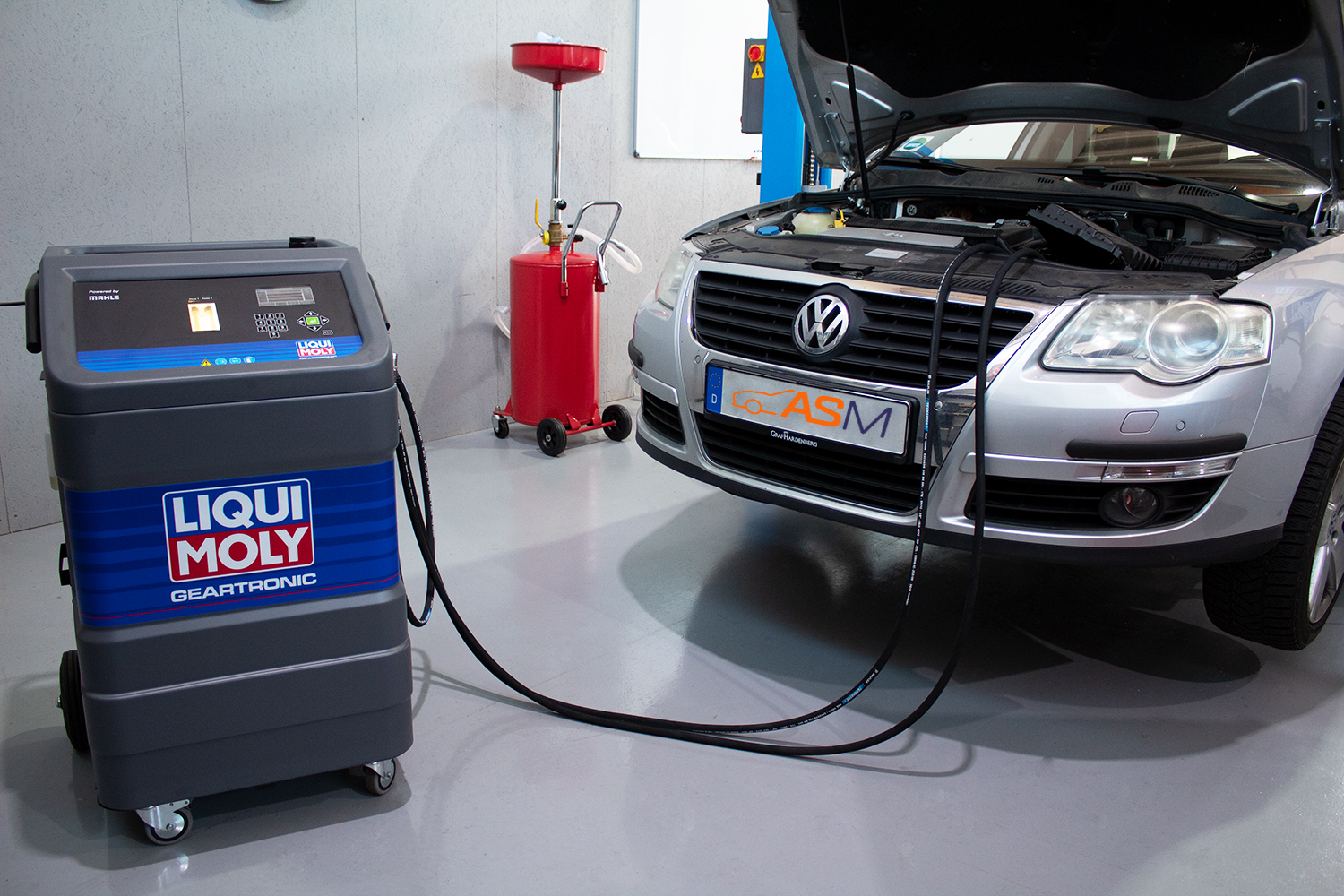 Getriebeölspülung Passat V6