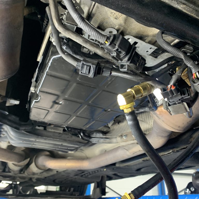 Getriebeölspülung Mercedes S-Klasse W221 mit 7G-Tronic Getriebe