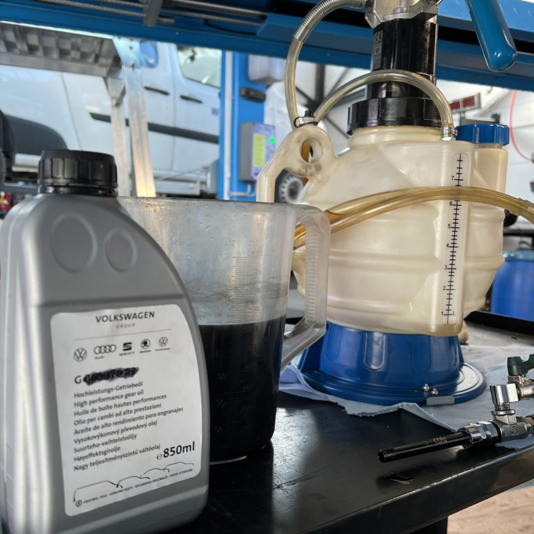 Getriebespülung 7 Gang DSG DQ200 VW Polo Golf nur Ölwechsel möglich