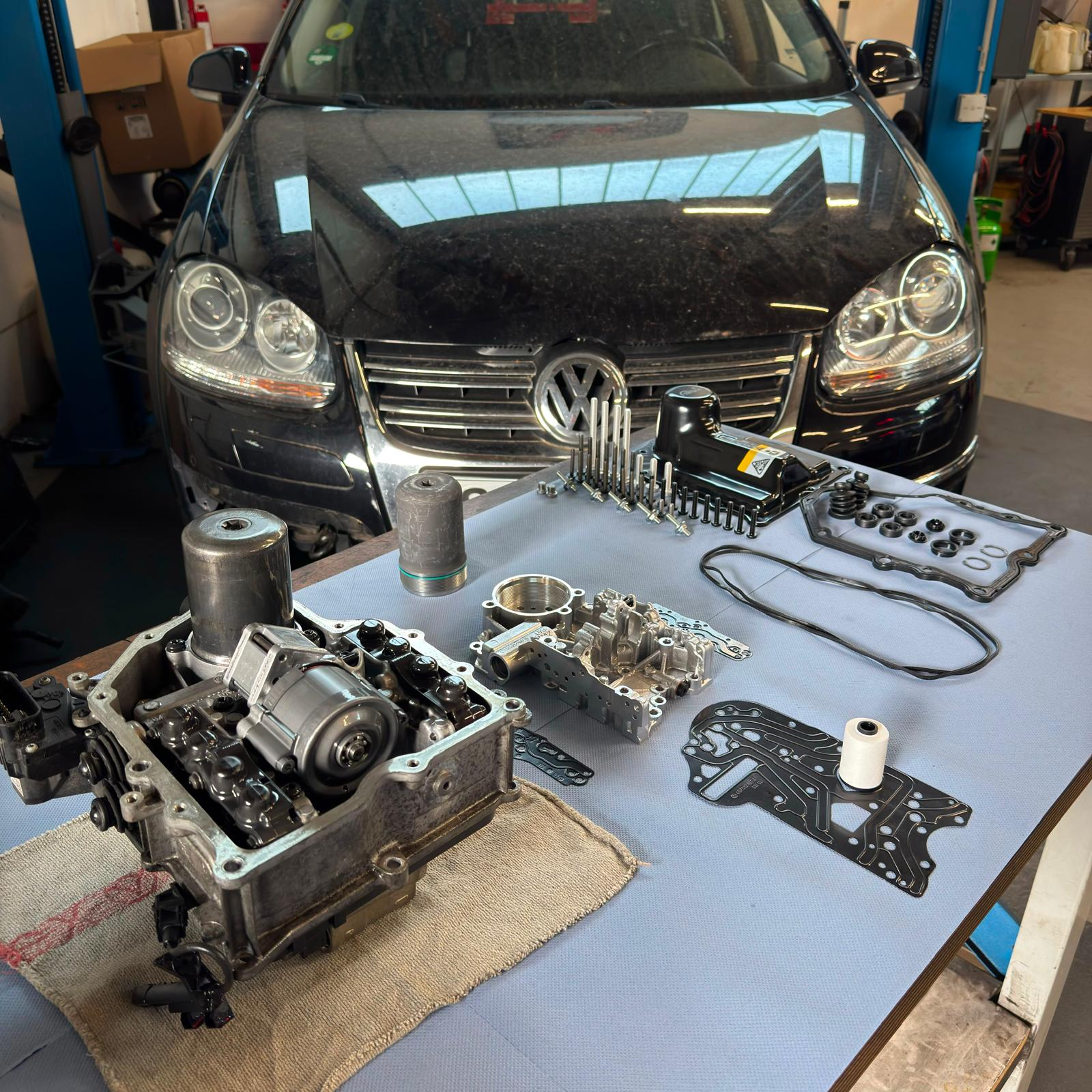 DQ200 DSG Getriebereparatur bei Auto-Service Marbach